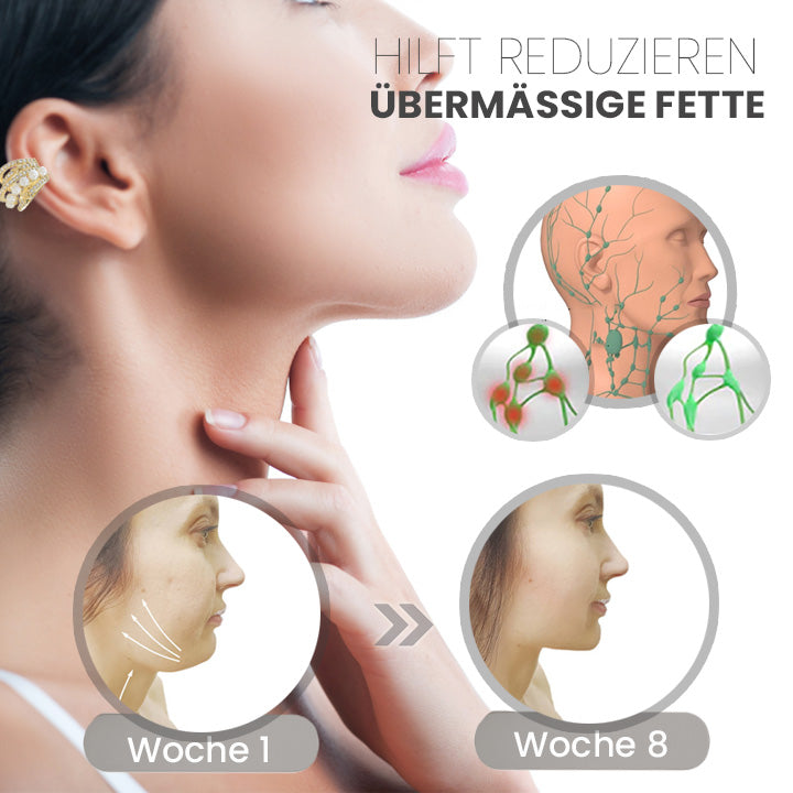 Uhani iz belega oniksa Oveallgo™ Auricular Therapy